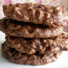 Triple Chocolate Cookies