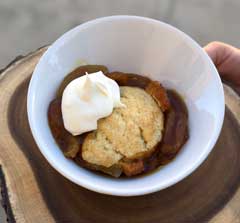 Apple Cider Caramel Dumplings