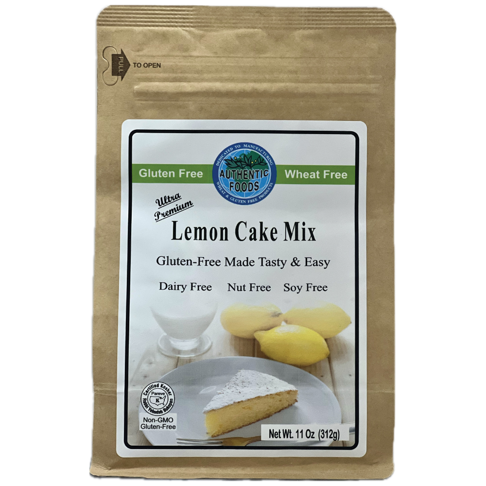 gluten-free lemon cake mix