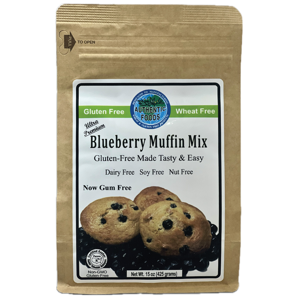 gluten free blueberry cake mix