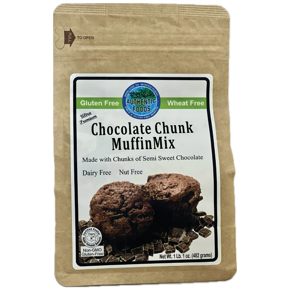 gluten-free chocolate chip muffin mix