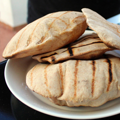 Grilled Gluten-free Pita Bread