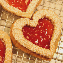 Linzer Heart Cookies