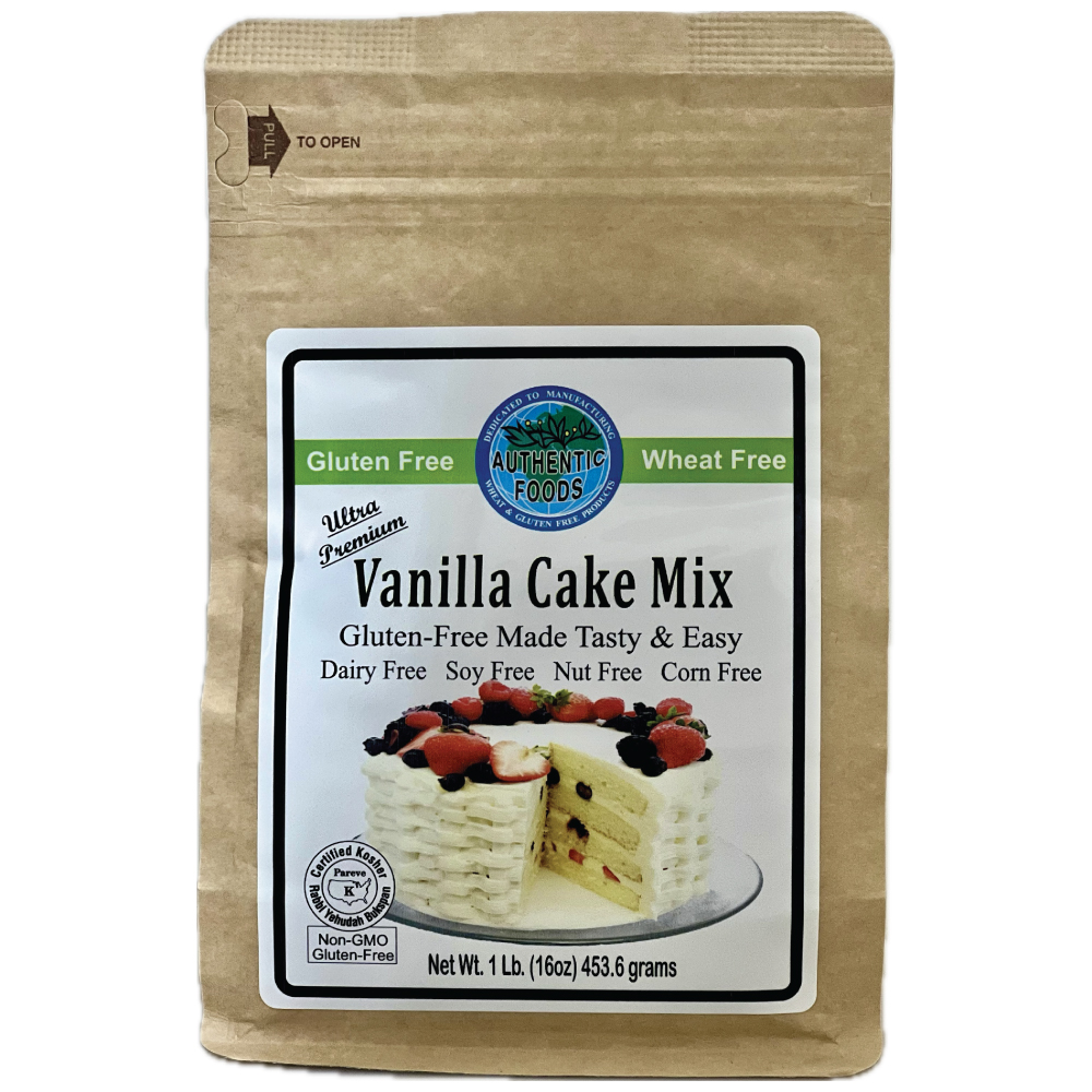 gluten-free vanilla cake mix