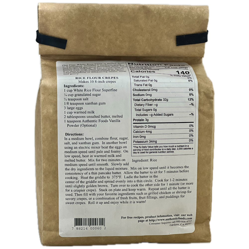 Superfine White Rice Flour